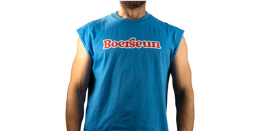Boerseun blou vest