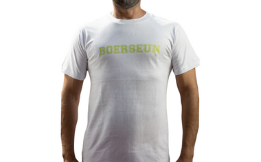 Boerseun wit t-hemp